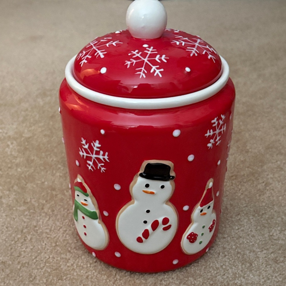 Like New Vintage Hallmark Snowman Cookie Jar!